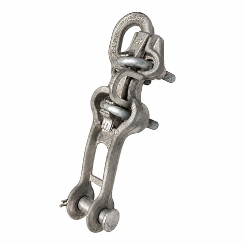 Grampa Anclaje Recta Aluminio 4,6-11,5mm 25 kN