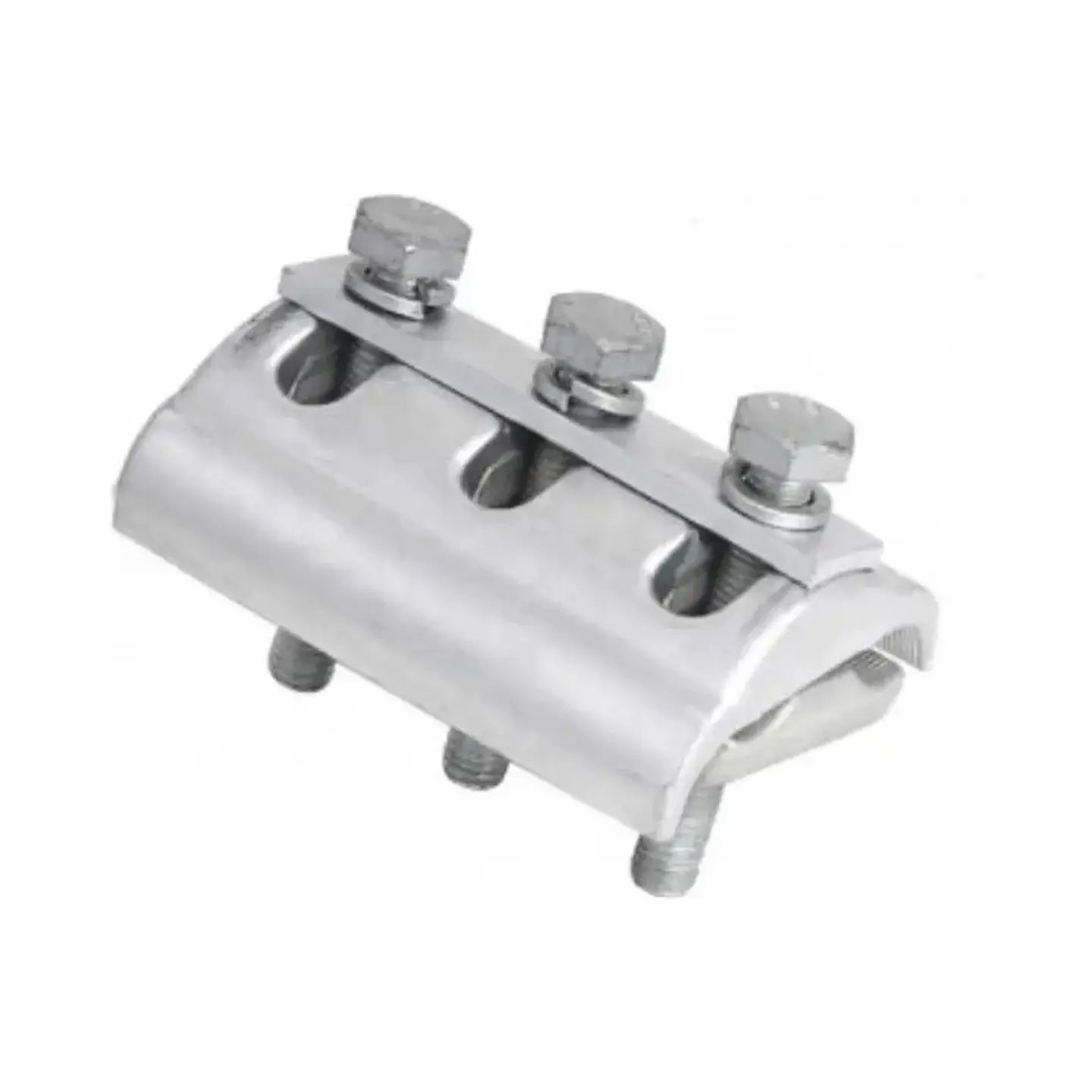 Prensa Paralela Aluminio 200-600 mm² - 3 Pernos 1