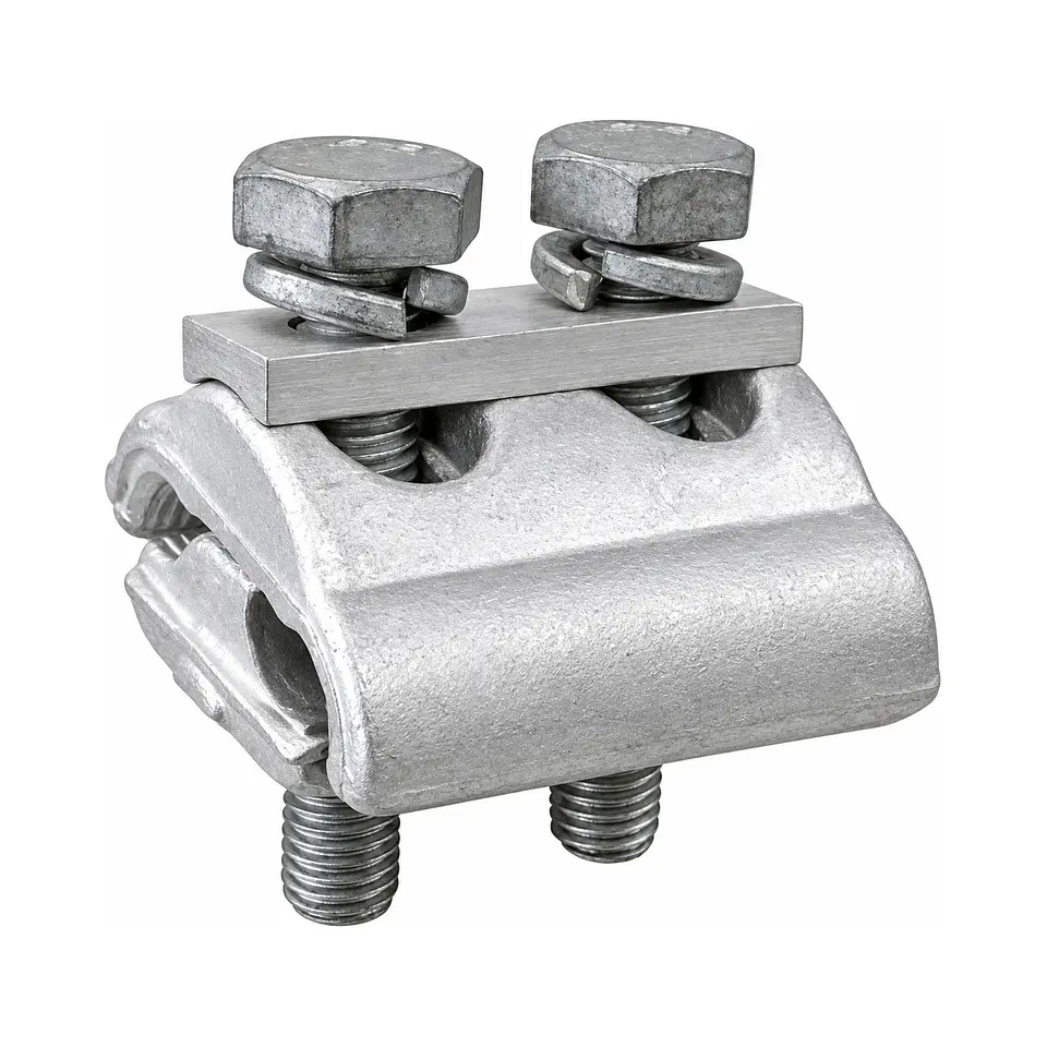 Prensa Paralela Aluminio 25-240 mm² - 2 Pernos 1