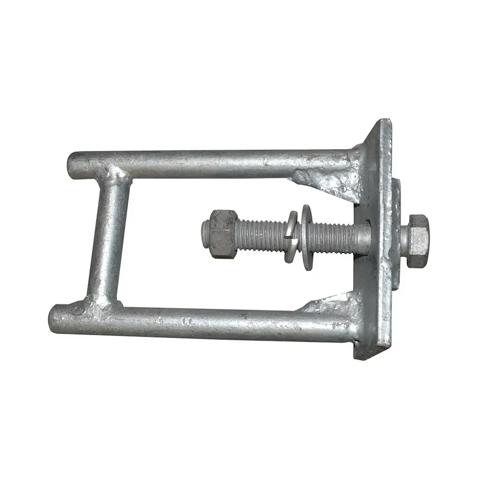 Estribo Galvanizado para Brazo Tipo L 25 kV 1