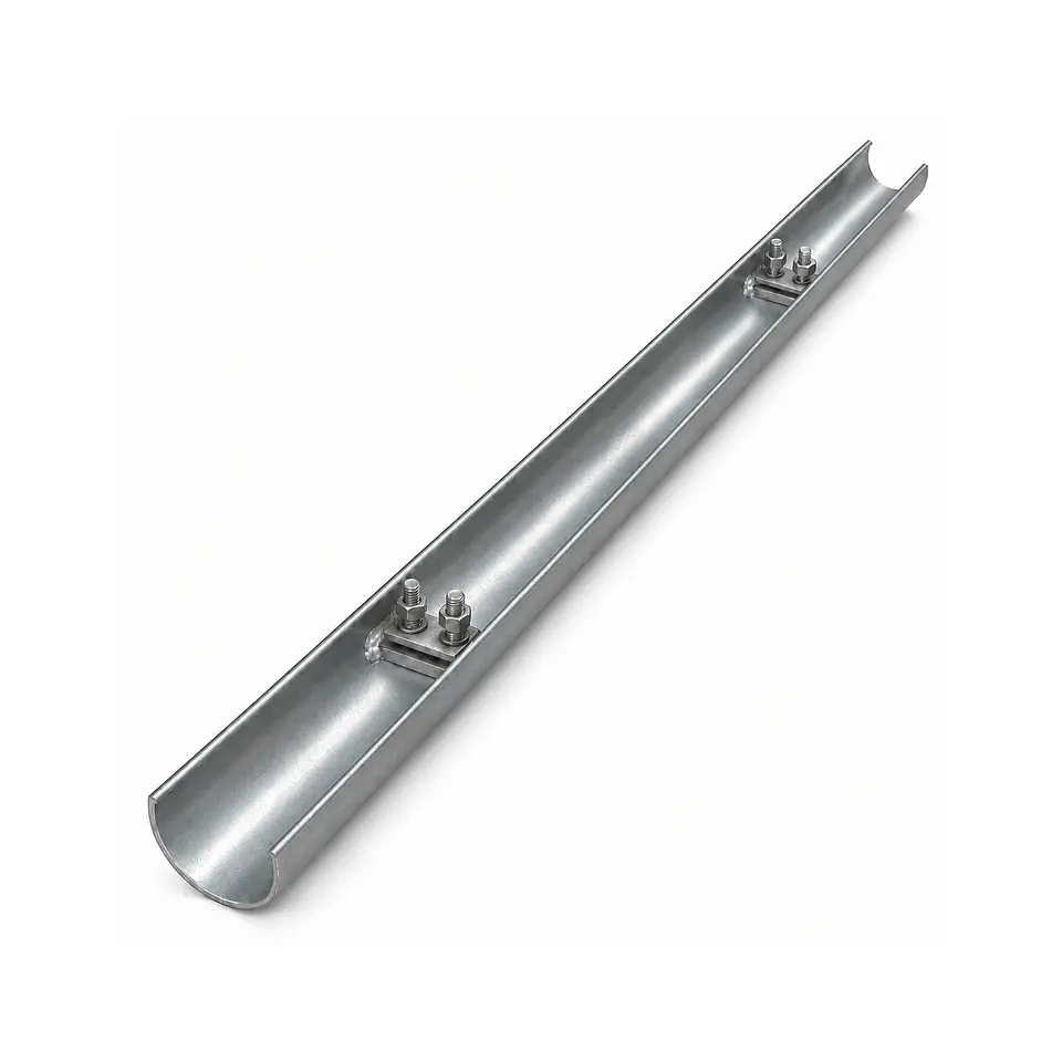 Protector de Tirante Galvanizado Media Caña 2000 mm 1