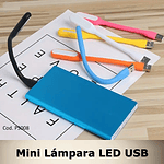 Lampara Mini Luz LED USB - Azul