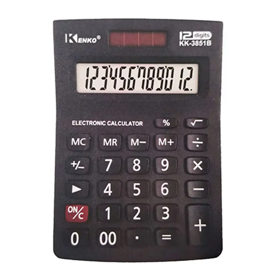 Calculadora de 12 Dígitos x 2 Unidades  1