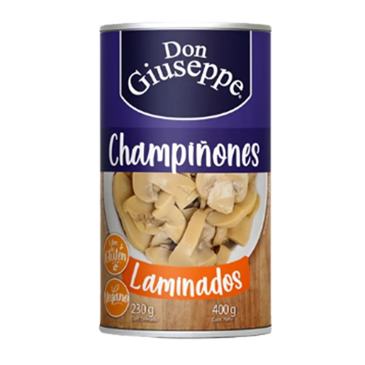 Champiñones Laminados Lata 400 gr | Mini Pack 3 Unidades 1