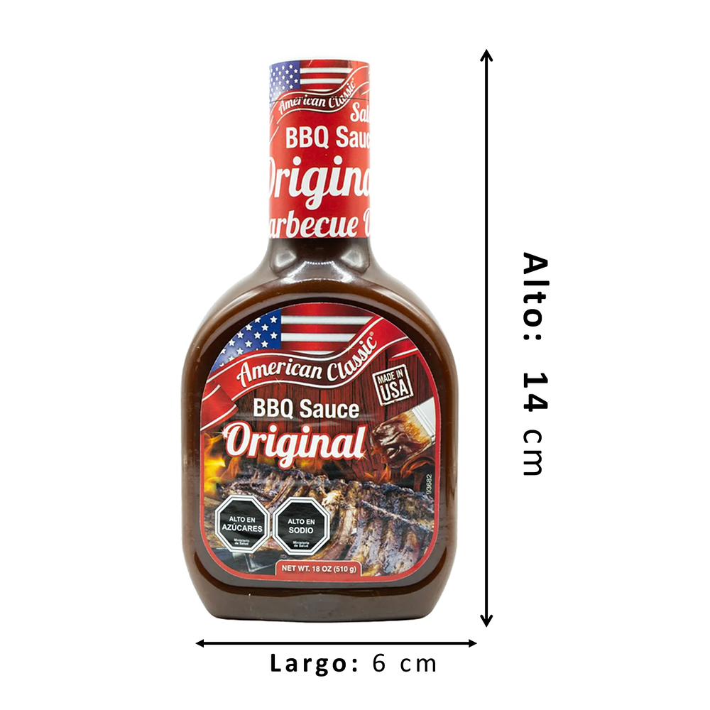 Salsa BBQ American Classic Original 510 g