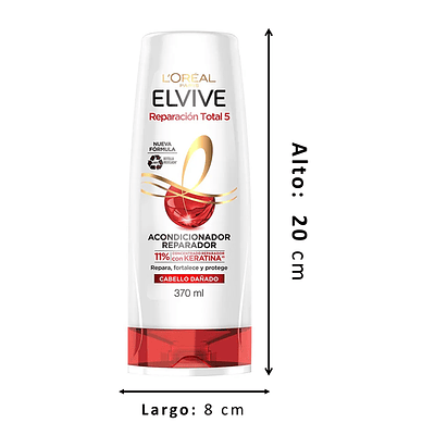Acondicionador Total 5 Reparación Cabello Dañado 370 ml