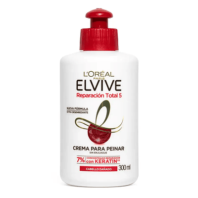 Crema para peinar ELVIVE Reparación Total 300 ml