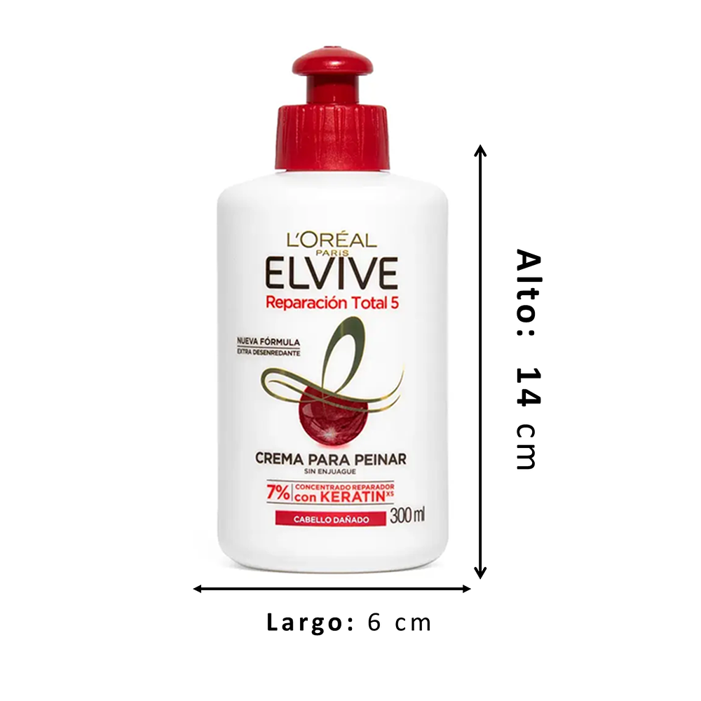 Crema para peinar ELVIVE Reparación Total 300 ml