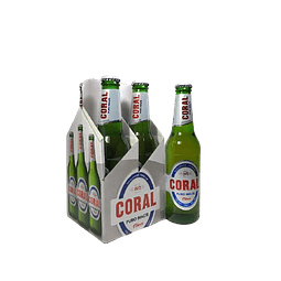 Pack de 6 Cervejas Coral Puro Malte