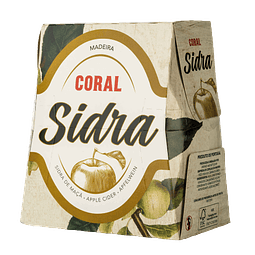 Pack  6 Garrafas de Coral Sidra