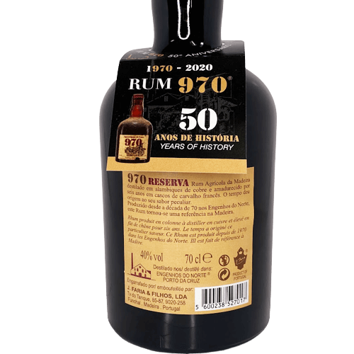 Rum 970 - Reserva 6 Anos