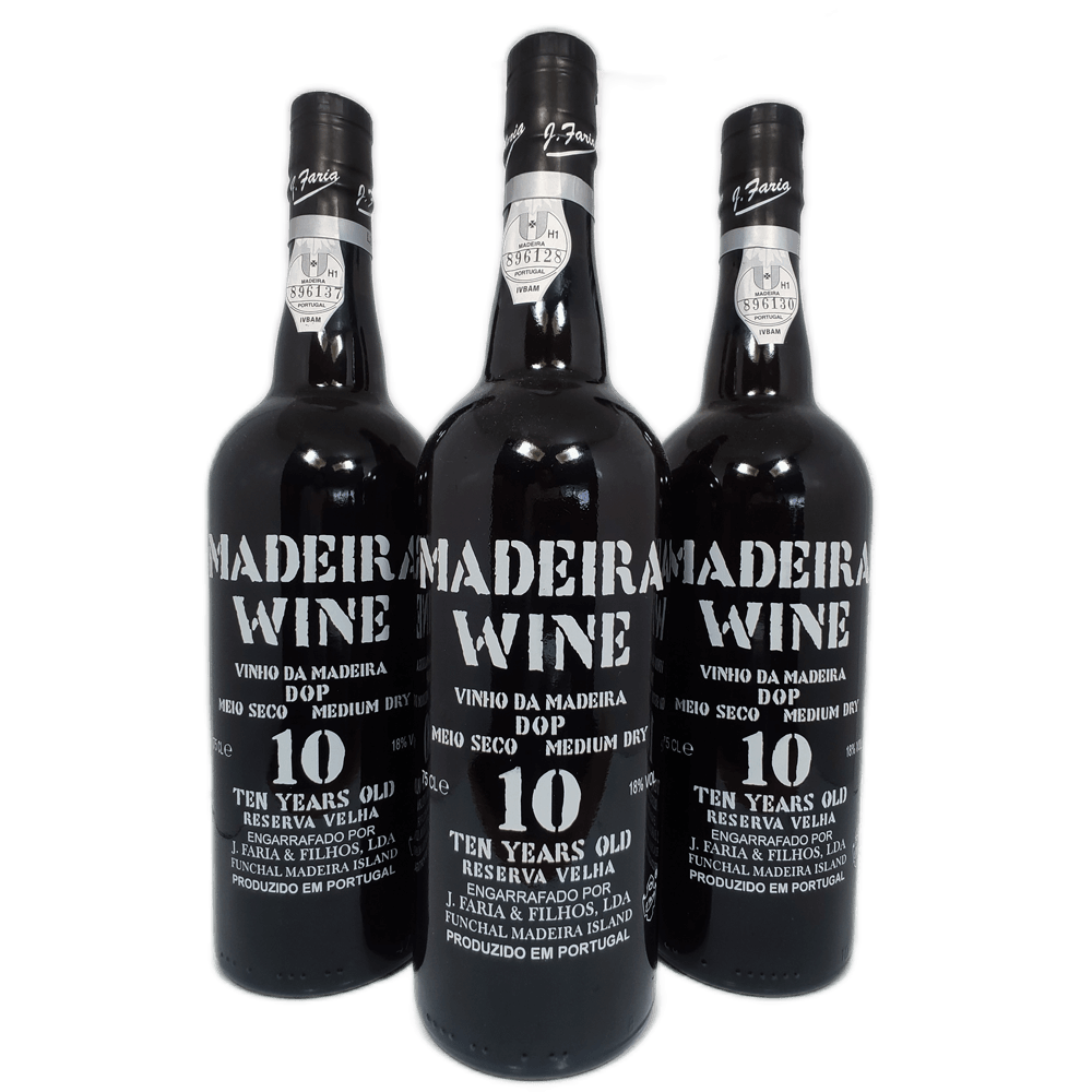 Vinho da Madeira Meio-Seco - Reserva 10 Anos