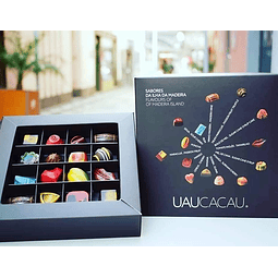 Bombons  UAU CACAU - Sabores da Madeira Cx com 16 unidades