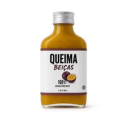 Queima Beiças de Maracujá é picante artesanal 100% Madeirense