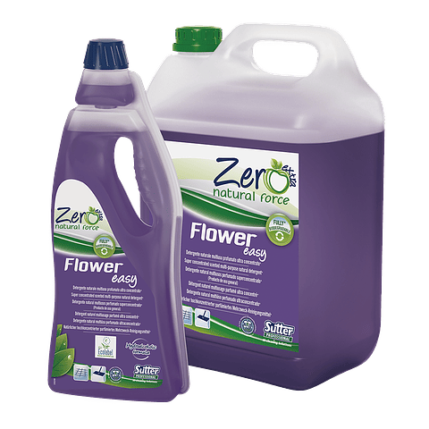 FLOWER EASY Detergente natural hidroalcóolico perfumado super concentrado 750ML