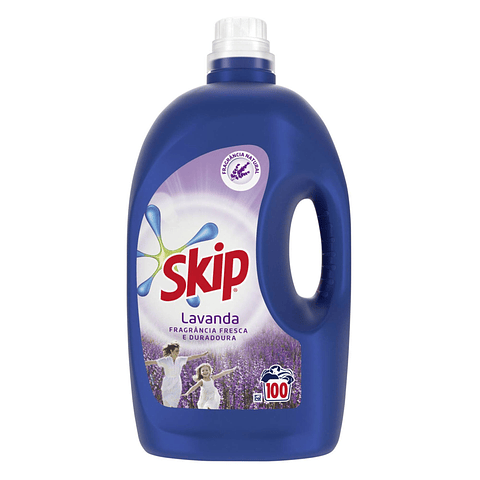 Detergente Máquina da Roupa Líquido Lavanda Skip - 100 doses 1 UND