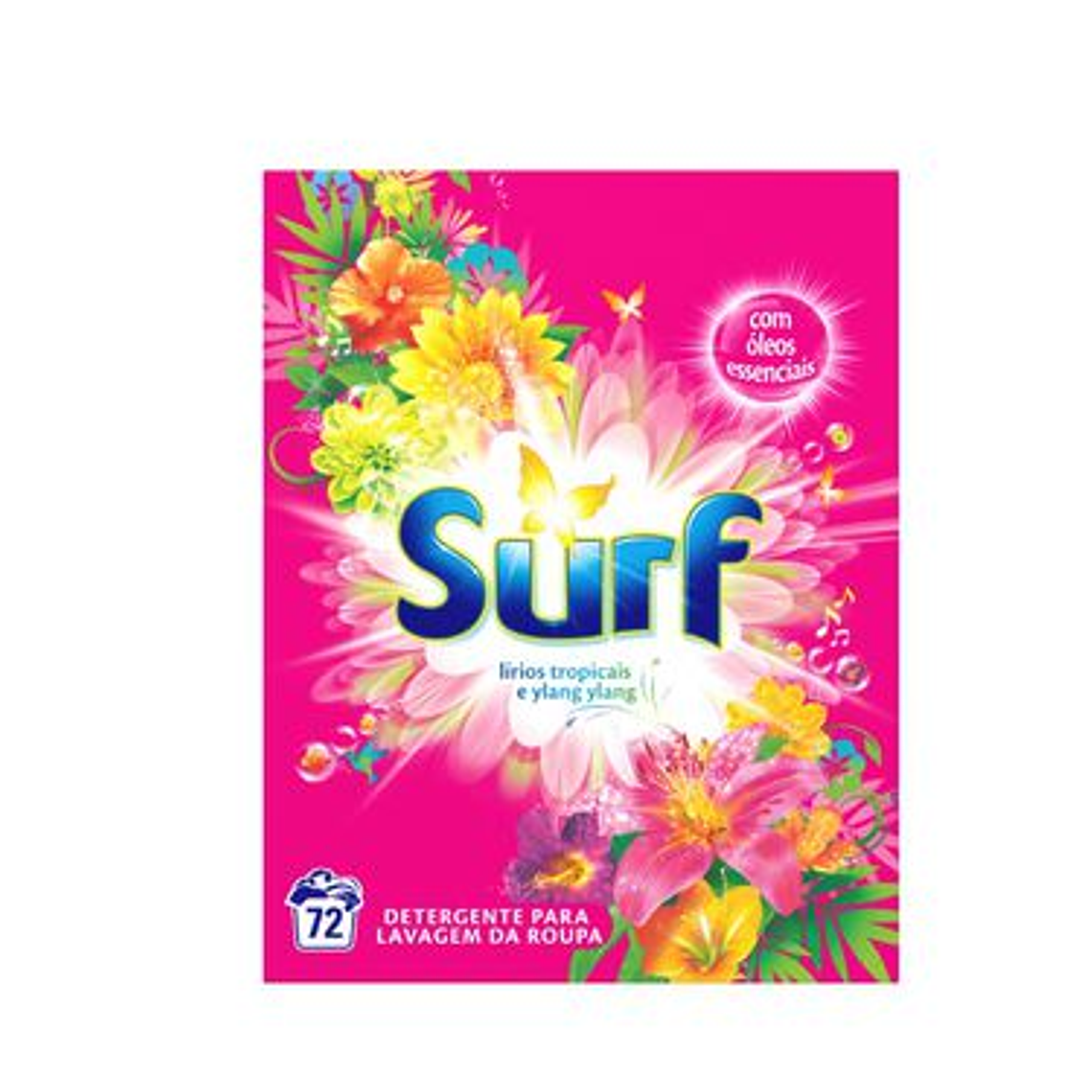 Detergente Surf Máquina Pó Tropical 72 Doses 1