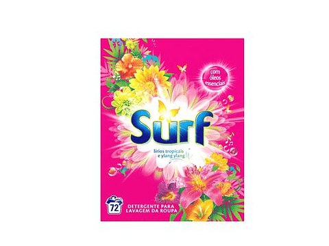 Detergente Surf Máquina Pó Tropical 72 Doses