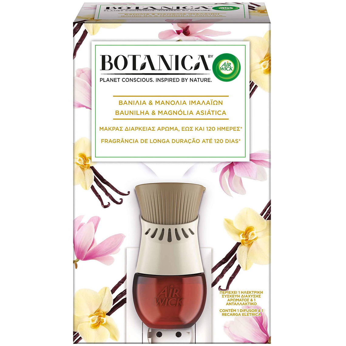 Ambientador Elétrico Botânica Baunilha e Magnólia Air Wick 1