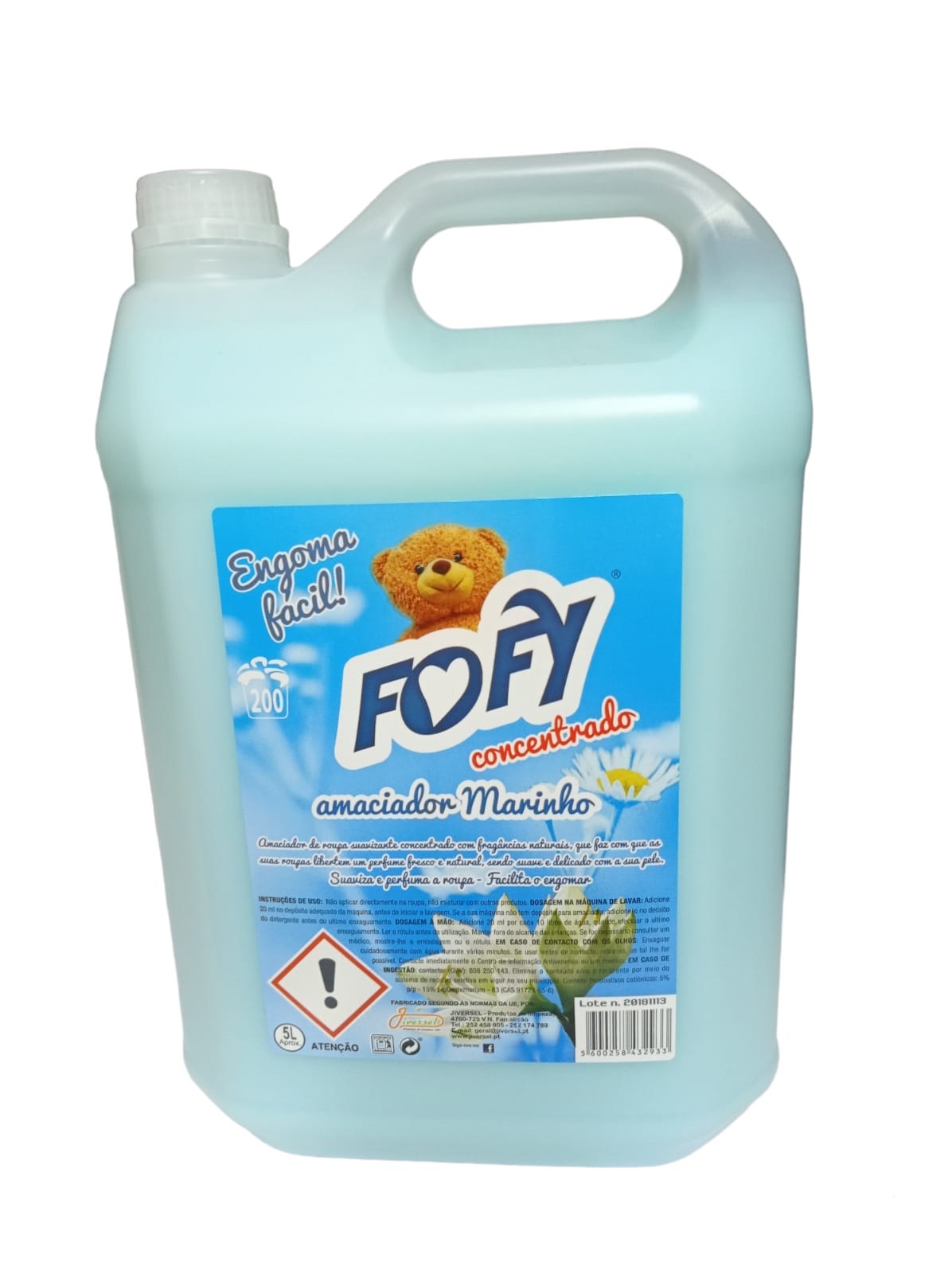 Fofy Marinho Amaciador Concentrado 