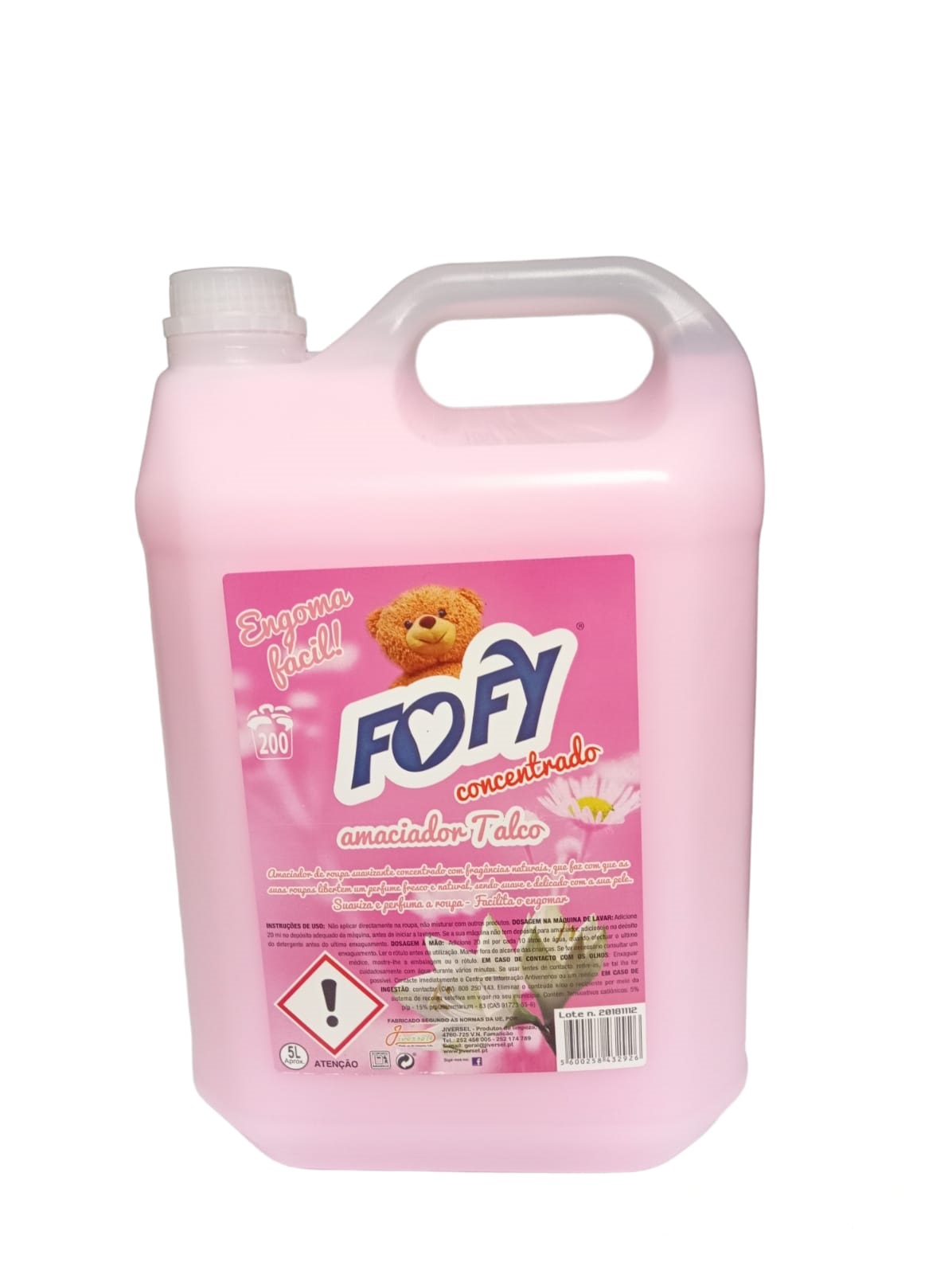 Fofy Talco Amaciador Concentrado