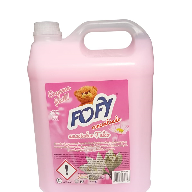 Fofy Talco Amaciador Concentrado 1