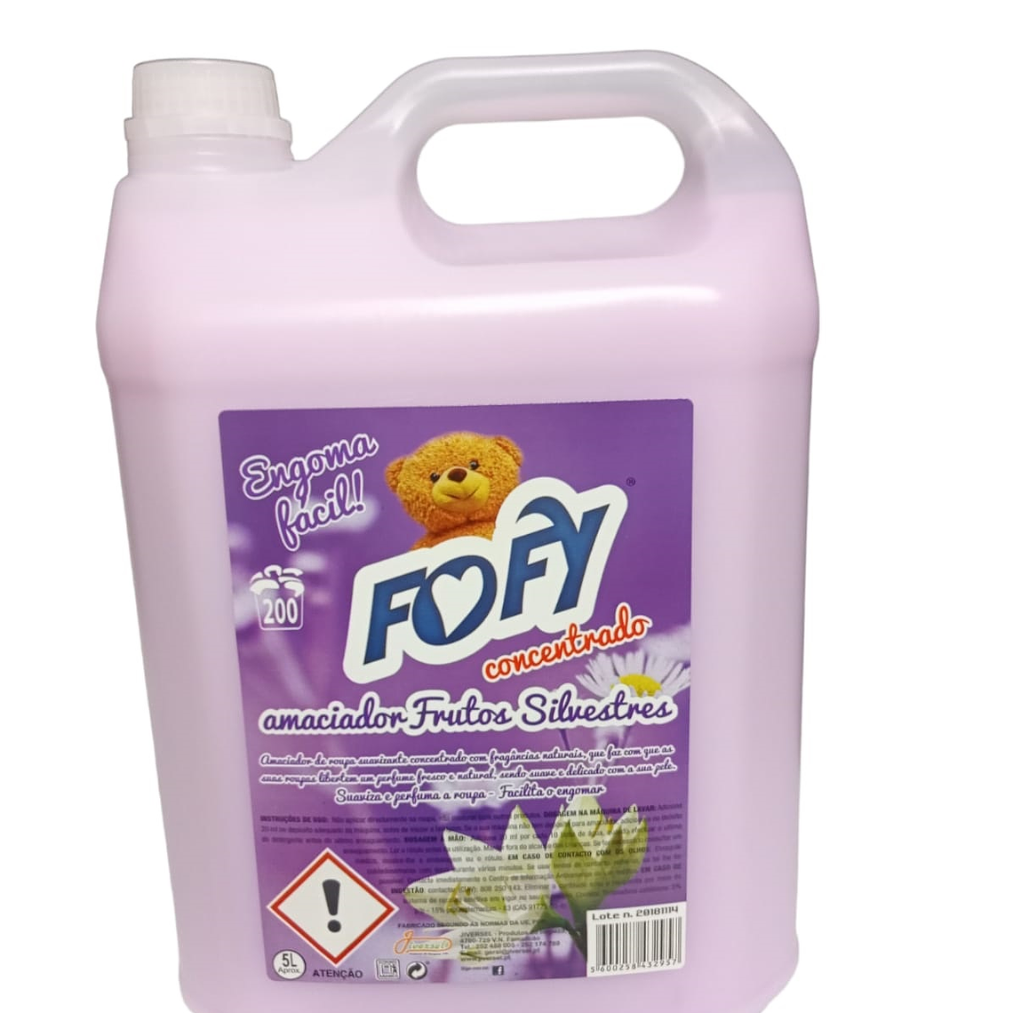 Amaciador Concentrado Fofy Flores Silvestres  1