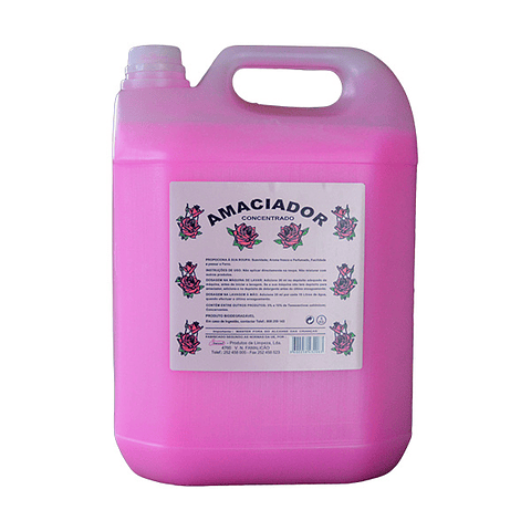 Amaciador Concentrado Rosa 5L
