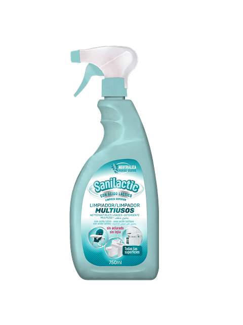 SANILACTIC Spray Multiuso sem Lixívia 750ml