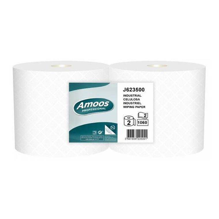 Rolo Bobine de Papel Industrial Amoos - 350mt 1