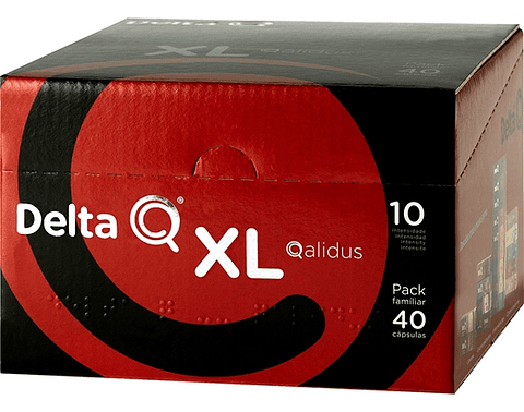 Cápsulas de Café Qalidus 40 Cápsulas Int 10