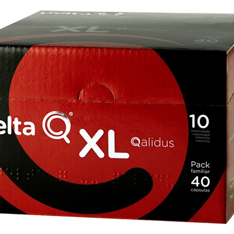 Cápsulas de Café Qalidus 40 Cápsulas Int 10 1