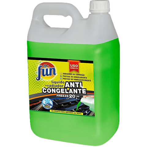  champô para carro  Anticongelante Mr Fun Freeze 20 5l