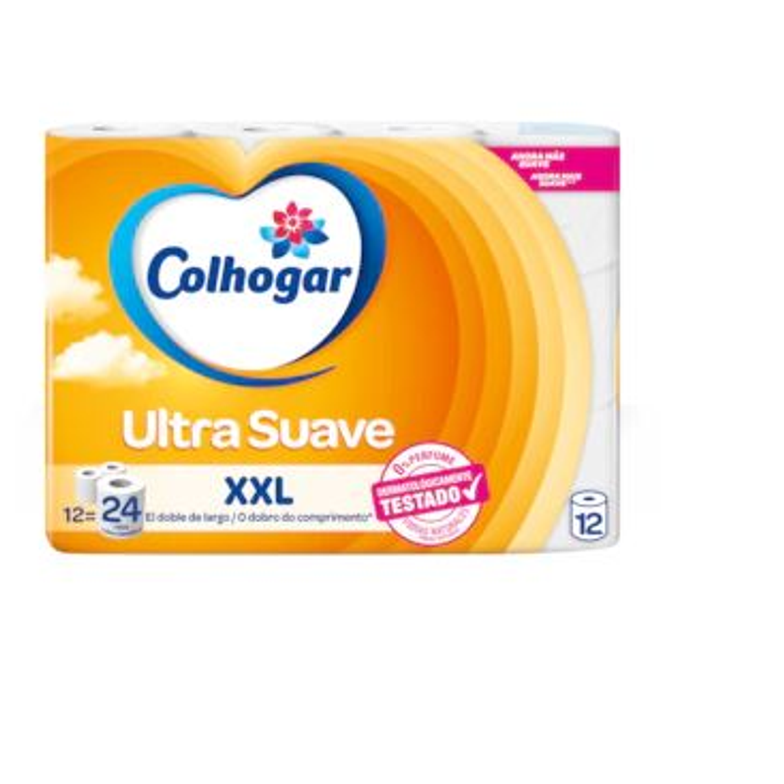 Rolo de papel higiênico Colhogar Ultra Soft XXL 1