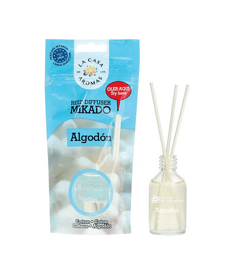 The House of Aromas - Ambientador Mikado 30ml - Algodão