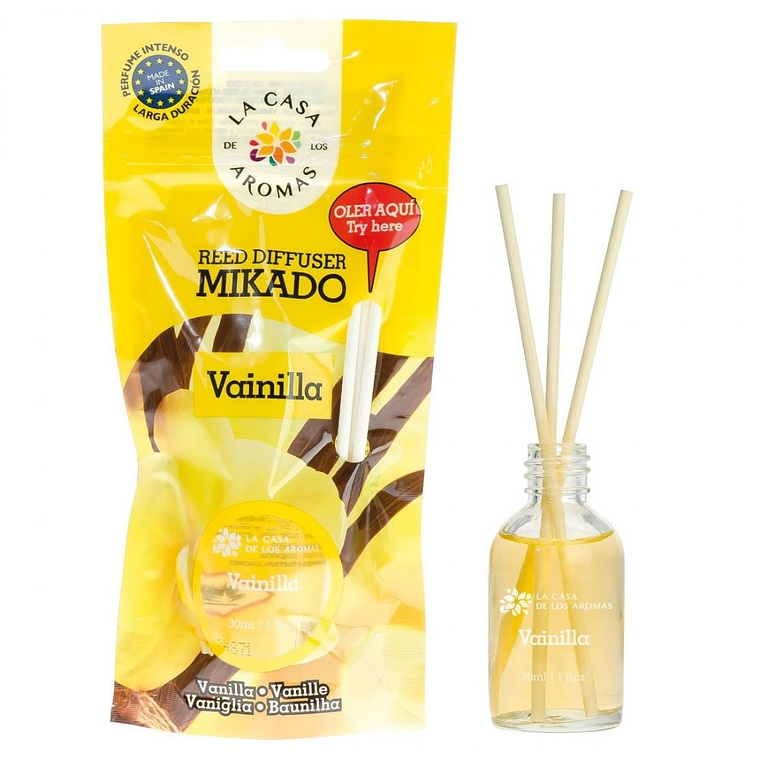 The House of Aromas - Ambientador Mikado 30ml - Baunilha 1