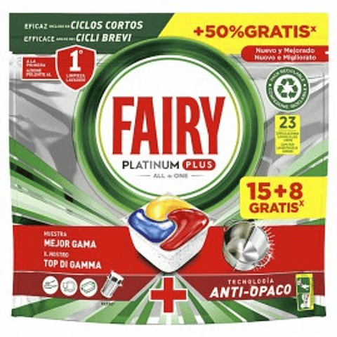FAIRY PLATINUM PLUS - 15+8 =23