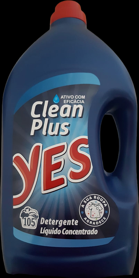 detergente da roupa yes clean plus 105 doses