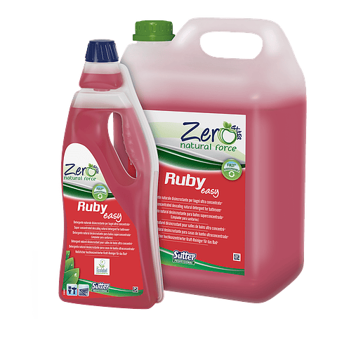 RUBY 750ML limpeza diária de torneiras, banheiras, duches, azulejos, etc