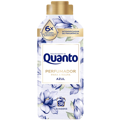 Intensificador Perfume Azul QUANTO 36 doses