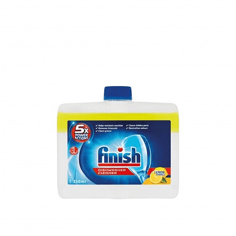 Detergente Finish Limpa Máquina Loiça Limão 250ml