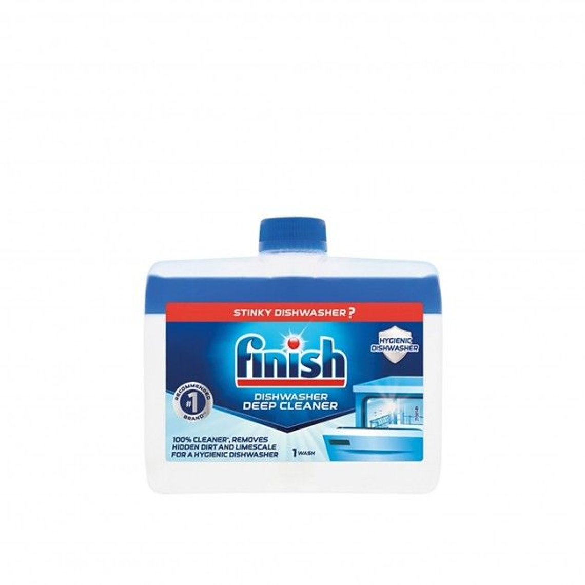 Detergente Finish Limpa Máquina Loiça Regular 250ml 1