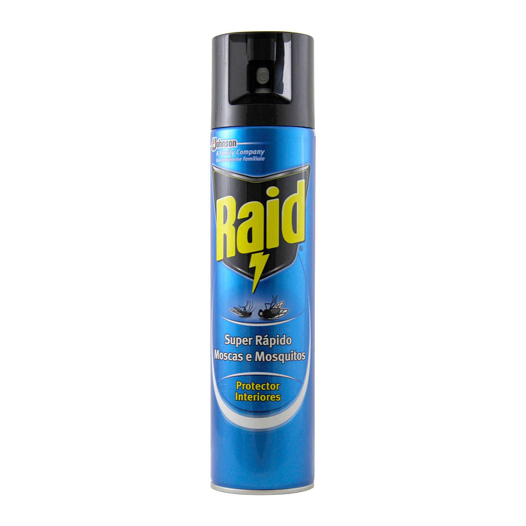 Inseticida Spray Moscas e Mosquitos Raid emb. 400 ml 1