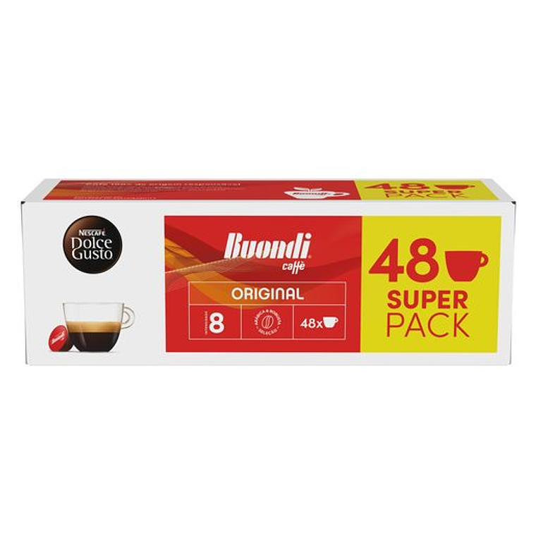 DOLCE GUSTO Café Espresso Buondi (Intensidade 8) 3x16 un 1