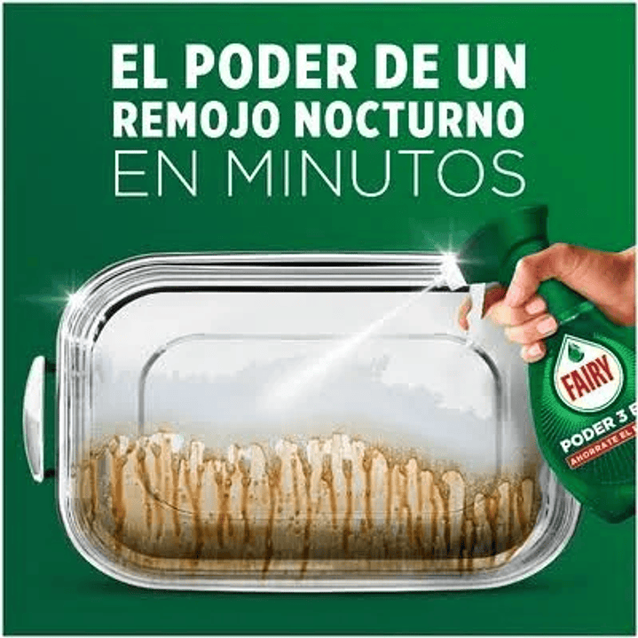 detergente loiça manual fairy limão spray+rec 500ML 3