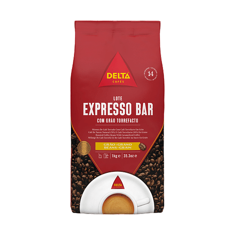Café Grão Delta Cafés® Expresso Bar com torrefacto 1kg