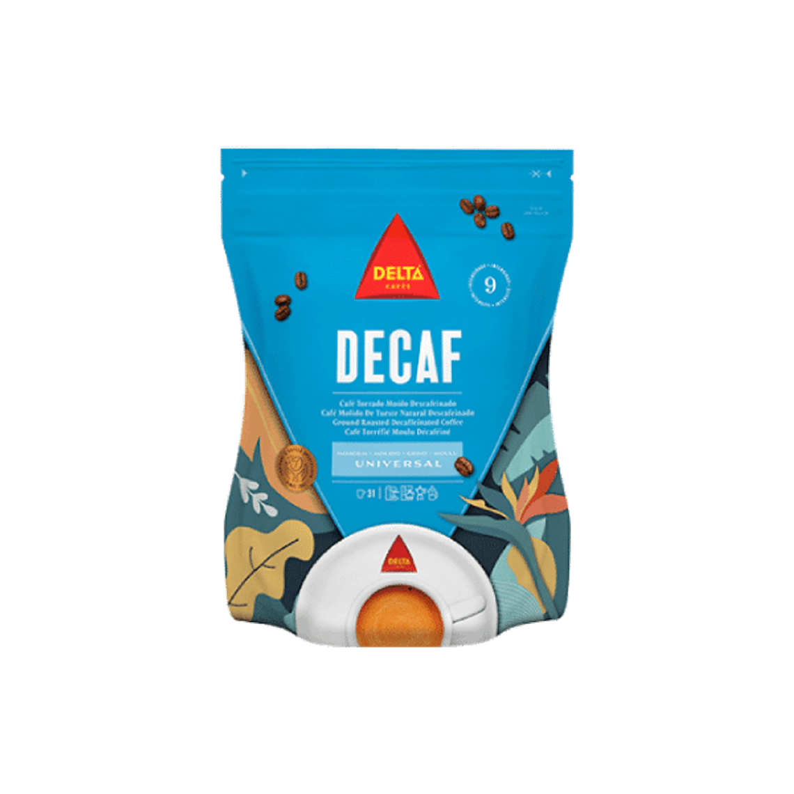 Café Moído Delta Cafés® Decaf 220g 1