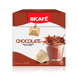 Bicafé Chocolate 16 Cápsulas Compatível Dolce Gusto*