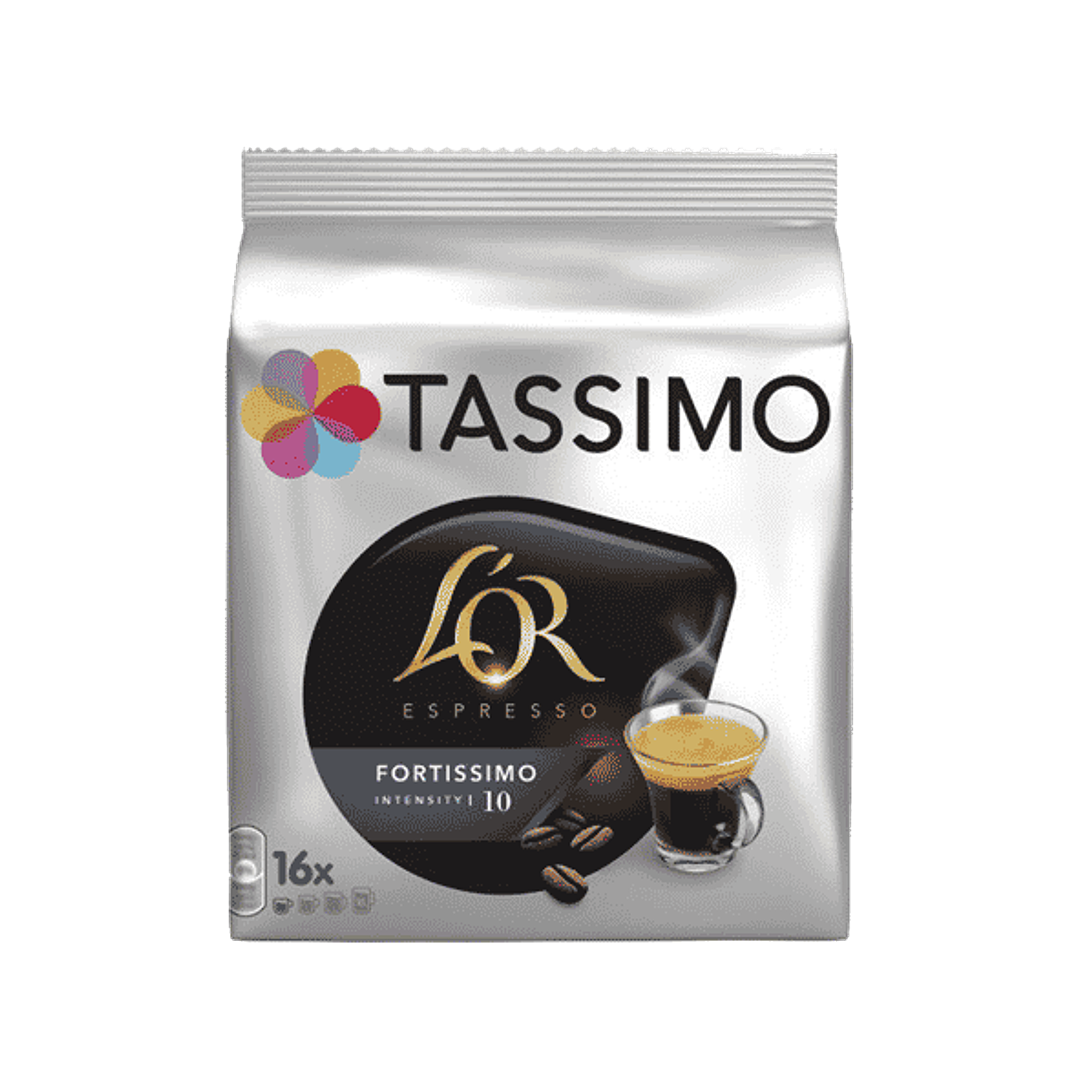 Cápsulas Tassimo® L’or® Fortissimo 16 unid. 1
