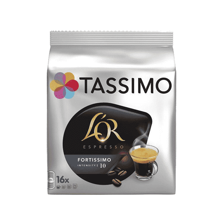 Cápsulas Tassimo® L’or® Fortissimo 16 unid. 1